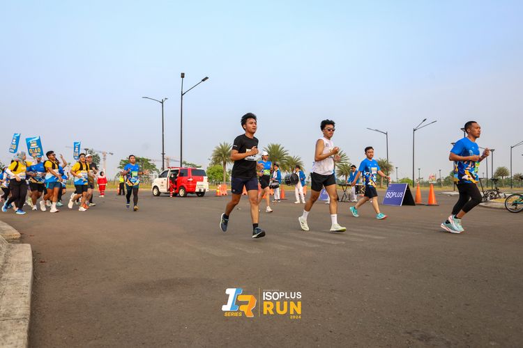 Race photo from ISOPlus Run 2024 Jakarta