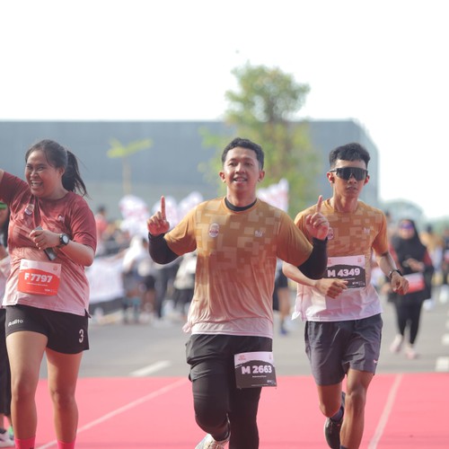 Race photo from KEDIRI HALF MARATHON 2026