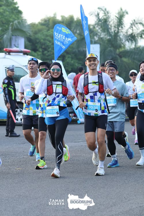 Race photo from Taman Budaya x BOGORUN 2025