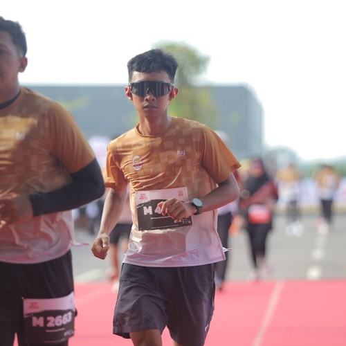 Race photo from KEDIRI HALF MARATHON 2026