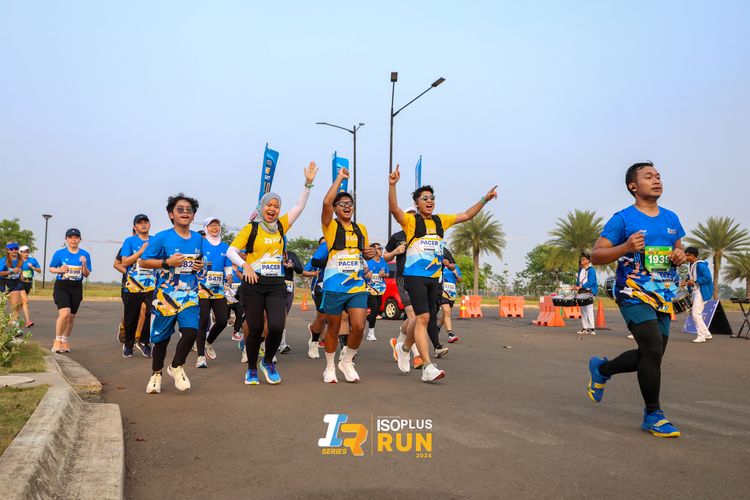 Race photo from ISOPlus Run 2024 Jakarta