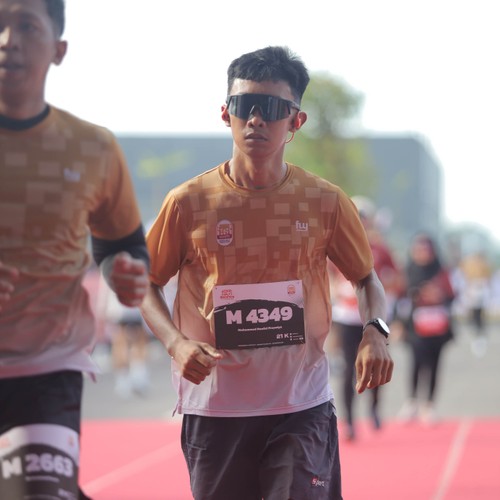 Race photo from KEDIRI HALF MARATHON 2026