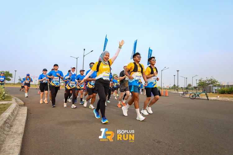 Race photo from ISOPlus Run 2024 Jakarta
