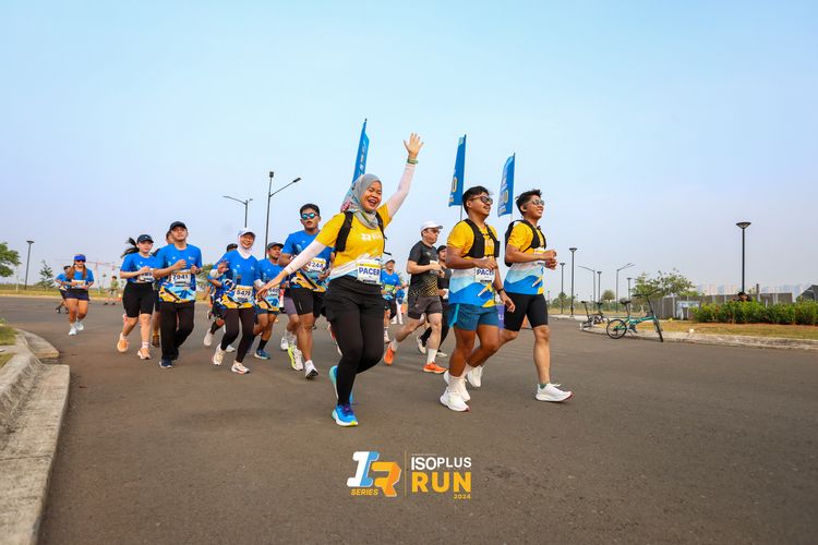 Race photo from ISOPlus Run 2024 Jakarta