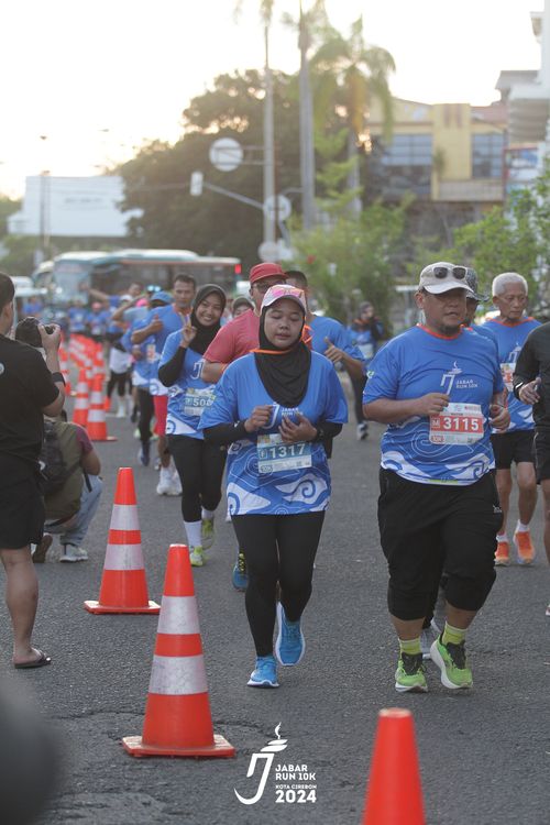 Race photo from Jabar Run 10K 2024
