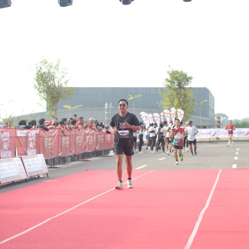 Race photo from KEDIRI HALF MARATHON 2026
