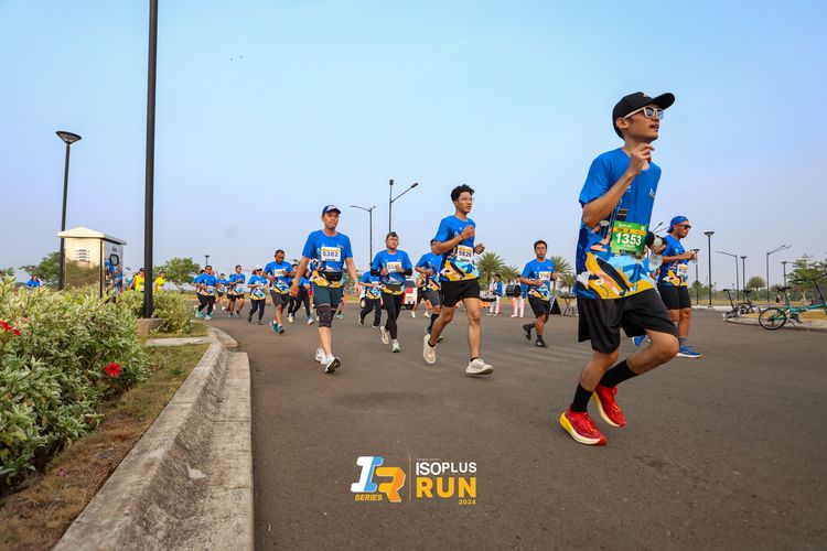 Race photo from ISOPlus Run 2024 Jakarta