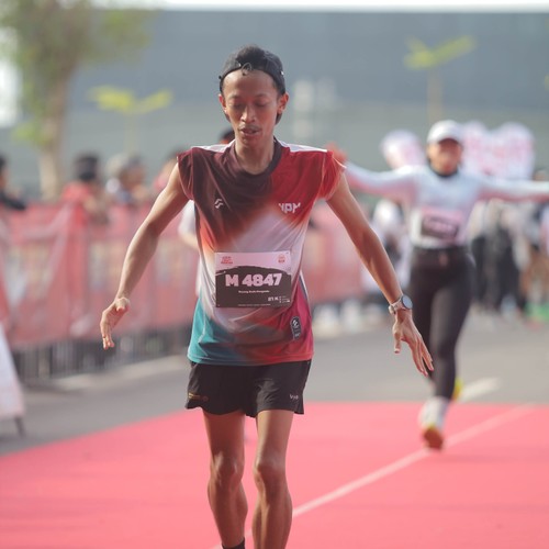 Race photo from KEDIRI HALF MARATHON 2026