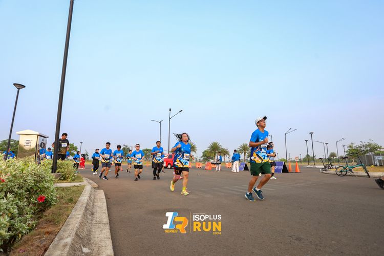 Race photo from ISOPlus Run 2024 Jakarta