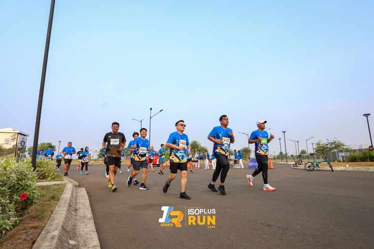 Race photo from ISOPlus Run 2024 Jakarta