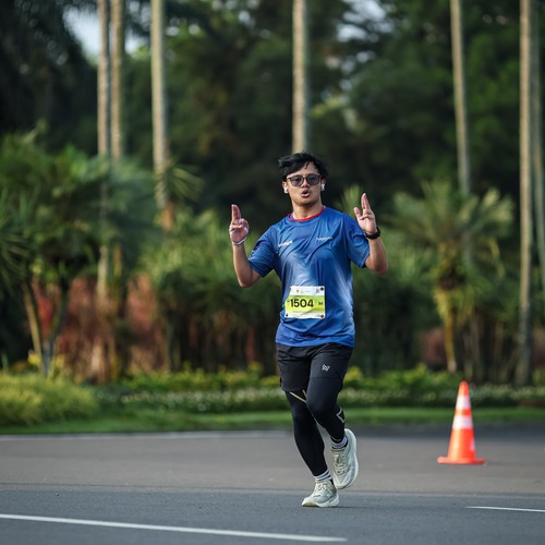 Race photo from BOGORUN 2026