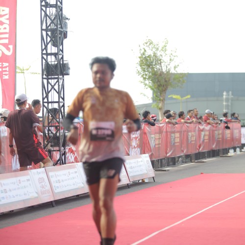 Race photo from KEDIRI HALF MARATHON 2026