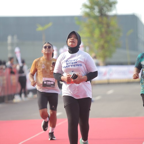 Race photo from KEDIRI HALF MARATHON 2026