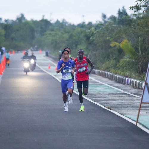 Race photo from Belitung Multisport Festival