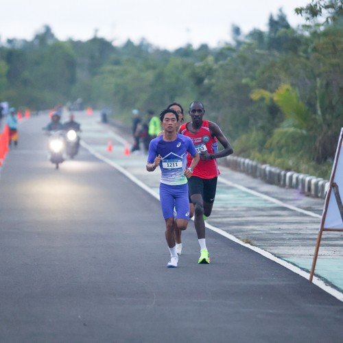 Race photo from Belitung Multisport Festival