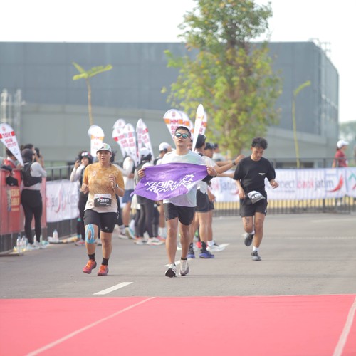 Race photo from KEDIRI HALF MARATHON 2026