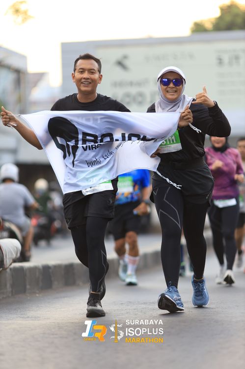 Race photo from SURABAYA ISOPLUS MARATHON 2025