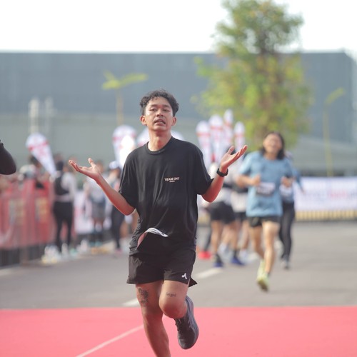 Race photo from KEDIRI HALF MARATHON 2026