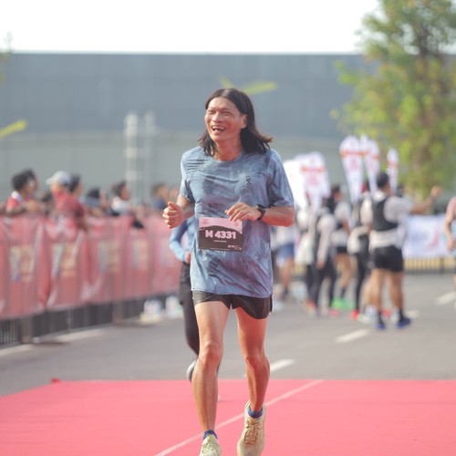 Race photo from KEDIRI HALF MARATHON 2026