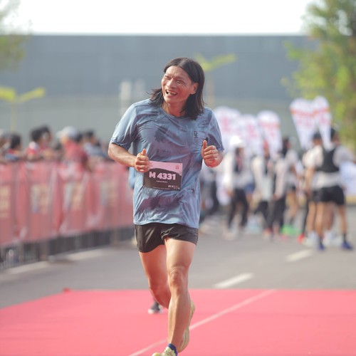 Race photo from KEDIRI HALF MARATHON 2026
