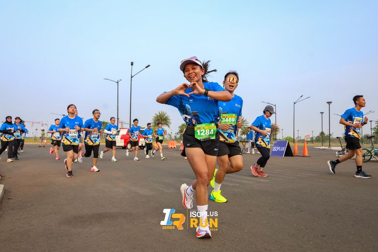 Race photo from ISOPlus Run 2024 Jakarta