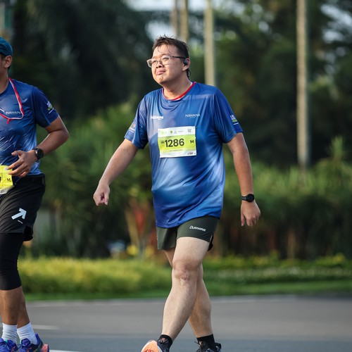 Race photo from BOGORUN 2026