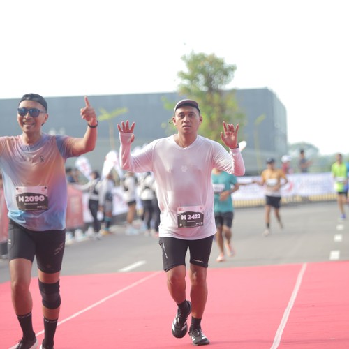 Race photo from KEDIRI HALF MARATHON 2026