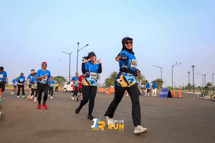 Race photo from ISOPlus Run 2024 Jakarta