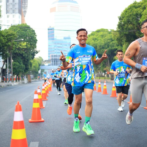 Race photo from SURABAYA ISOPLUS MARATHON 2026