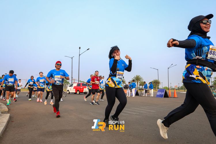 Race photo from ISOPlus Run 2024 Jakarta