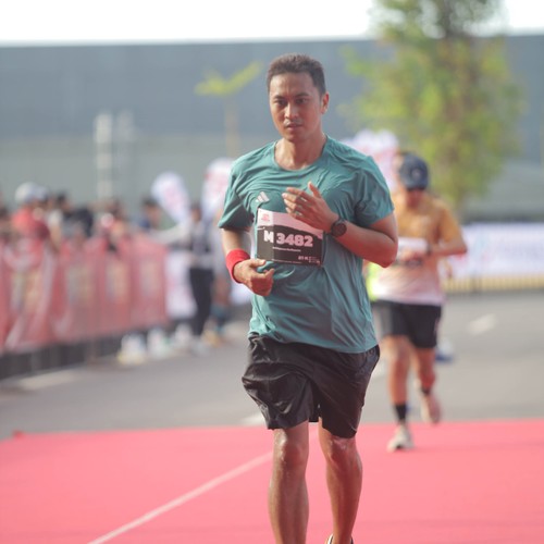 Race photo from KEDIRI HALF MARATHON 2026