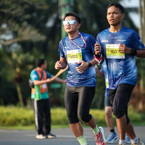 Race photo from BOGORUN 2026