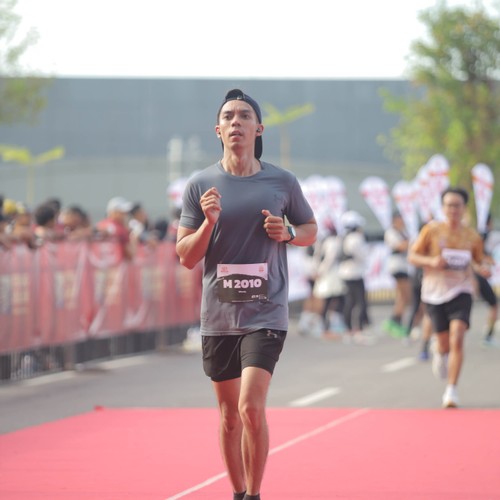 Race photo from KEDIRI HALF MARATHON 2026