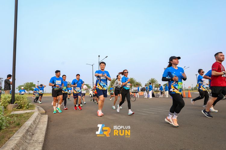 Race photo from ISOPlus Run 2024 Jakarta