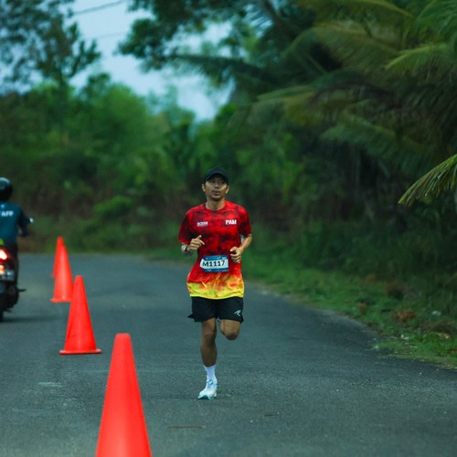 Race photo from Belitung Multisport Festival