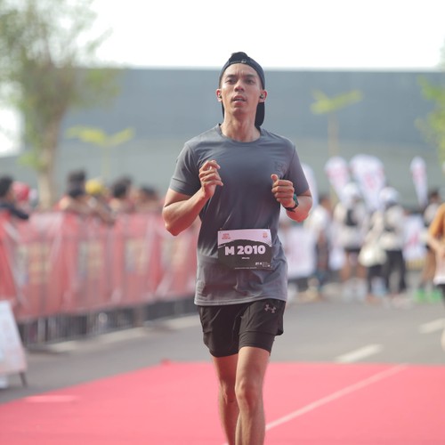 Race photo from KEDIRI HALF MARATHON 2026