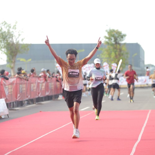 Race photo from KEDIRI HALF MARATHON 2026