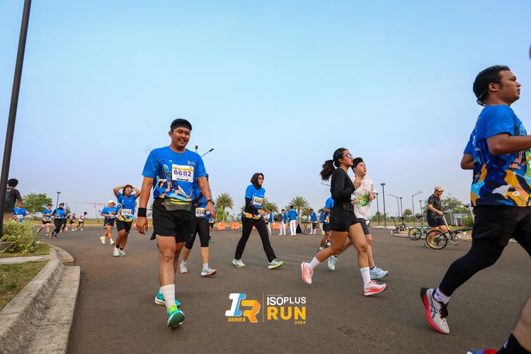 Race photo from ISOPlus Run 2024 Jakarta