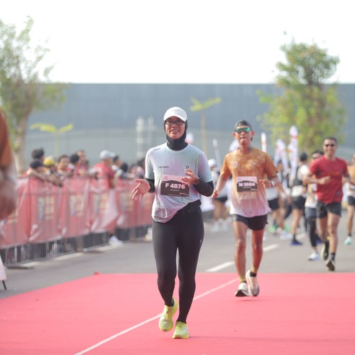 Race photo from KEDIRI HALF MARATHON 2026
