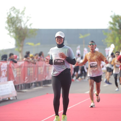 Race photo from KEDIRI HALF MARATHON 2026