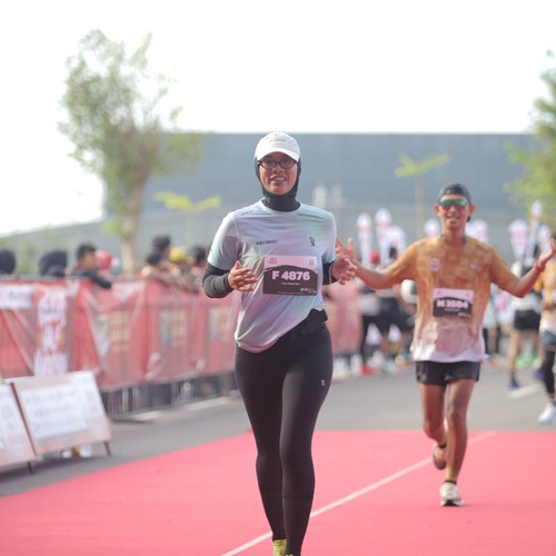 Race photo from KEDIRI HALF MARATHON 2026