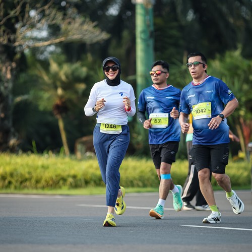 Race photo from BOGORUN 2026