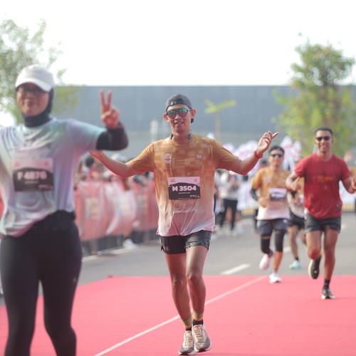 Race photo from KEDIRI HALF MARATHON 2026