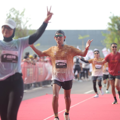 Race photo from KEDIRI HALF MARATHON 2026