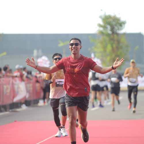 Race photo from KEDIRI HALF MARATHON 2026