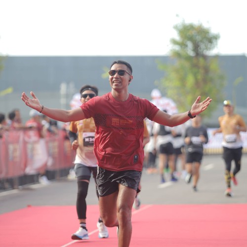 Race photo from KEDIRI HALF MARATHON 2026
