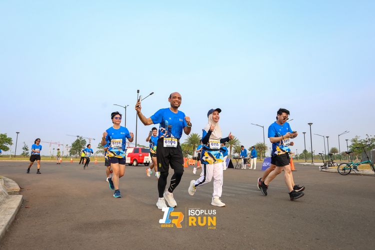 Race photo from ISOPlus Run 2024 Jakarta