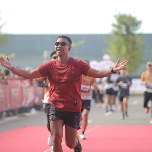 Race photo from KEDIRI HALF MARATHON 2026