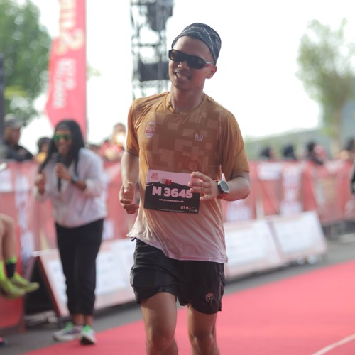 Race photo from KEDIRI HALF MARATHON 2026