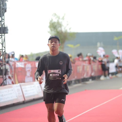 Race photo from KEDIRI HALF MARATHON 2026